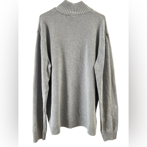 Rodd & Gunn merrick bay knit 1/4 zip grey sweater - Picture 6 of 7